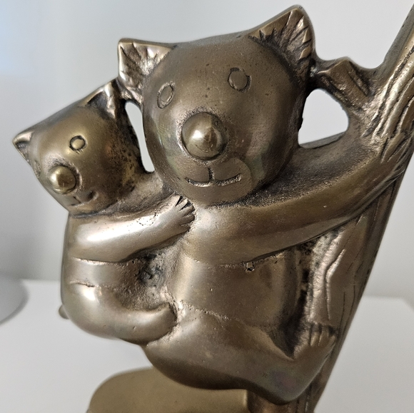 Brass Koala Figure - Picture 3 of 10
